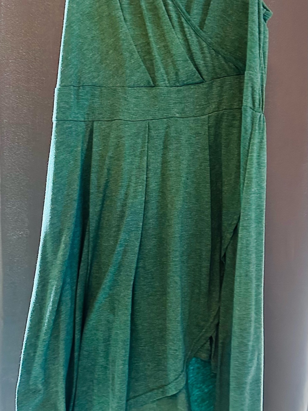 Women's Green Midi Skirt - Casual Flow